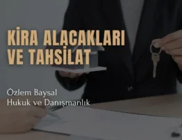 kira alacakları ve tahsilat
